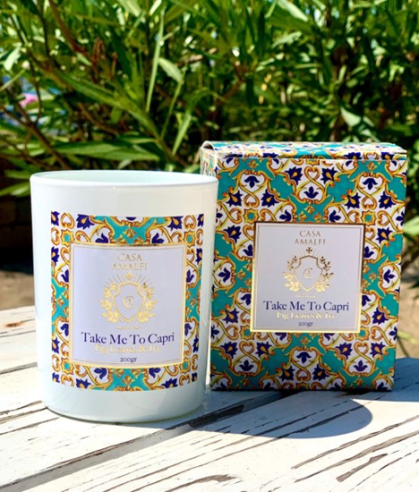 Casa Amalfi Candle: Take Me To Capri - Trending Wellness Store
