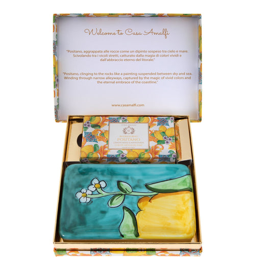 Casa Amalfi Buongiorno Positano Maiolica Single Gift Set - Trending Wellness Store