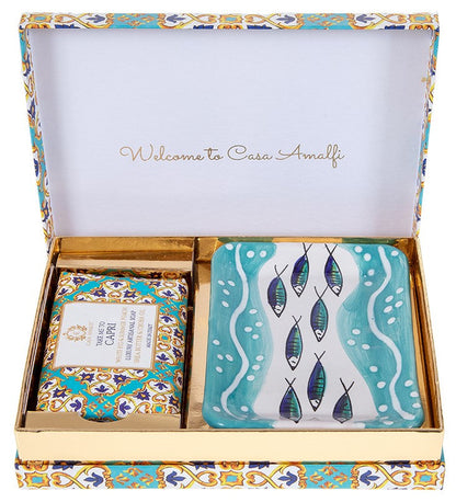Casa Amalfi Take Me To Capri Maiolica Gift Box - Trending Wellness Store
