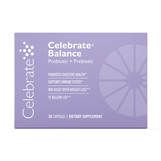 Celebrate® Balance Probiotic + Prebiotic Supplement Capsules - Trending Wellness Store
