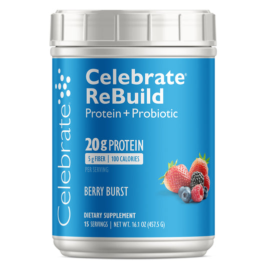 Celebrate® ReBuild Probiotic Protein Powder - Trending Wellness Store