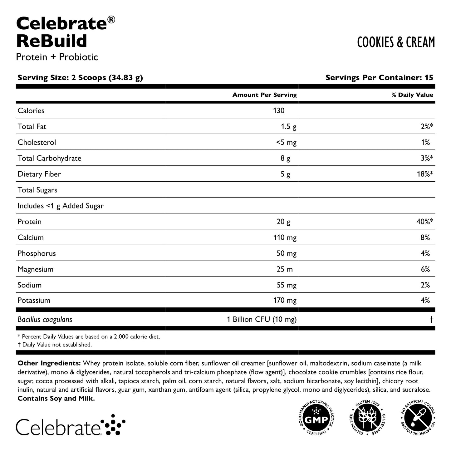 Celebrate® ReBuild Probiotic Protein Powder - Trending Wellness Store