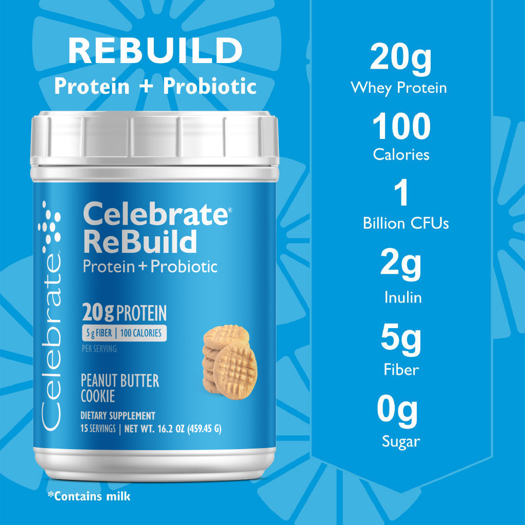 Celebrate® ReBuild Probiotic Protein Powder - Trending Wellness Store