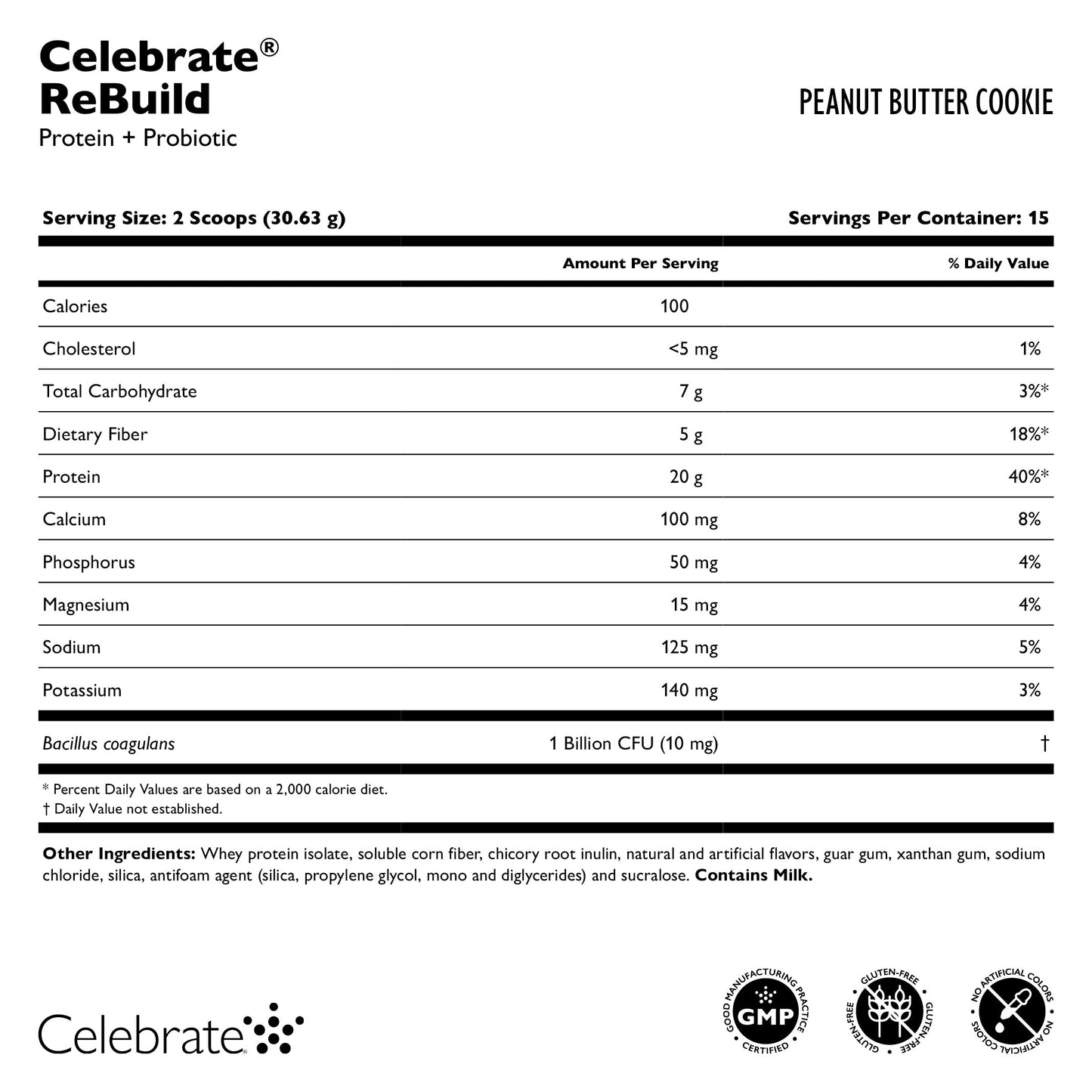 Celebrate® ReBuild Probiotic Protein Powder - Trending Wellness Store