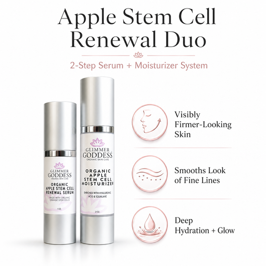 Cellular Renewal Duo – Apple Stem Cell Serum + Moisturizer - Trending Wellness Store