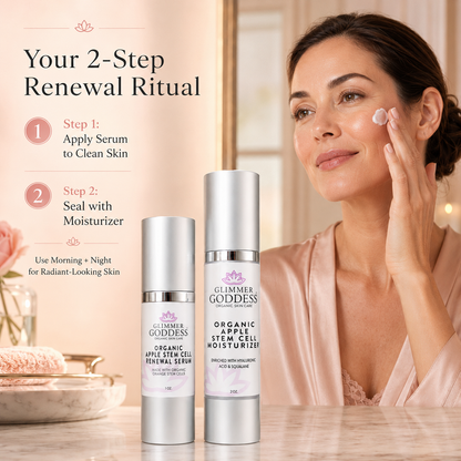 Cellular Renewal Duo – Apple Stem Cell Serum + Moisturizer - Trending Wellness Store