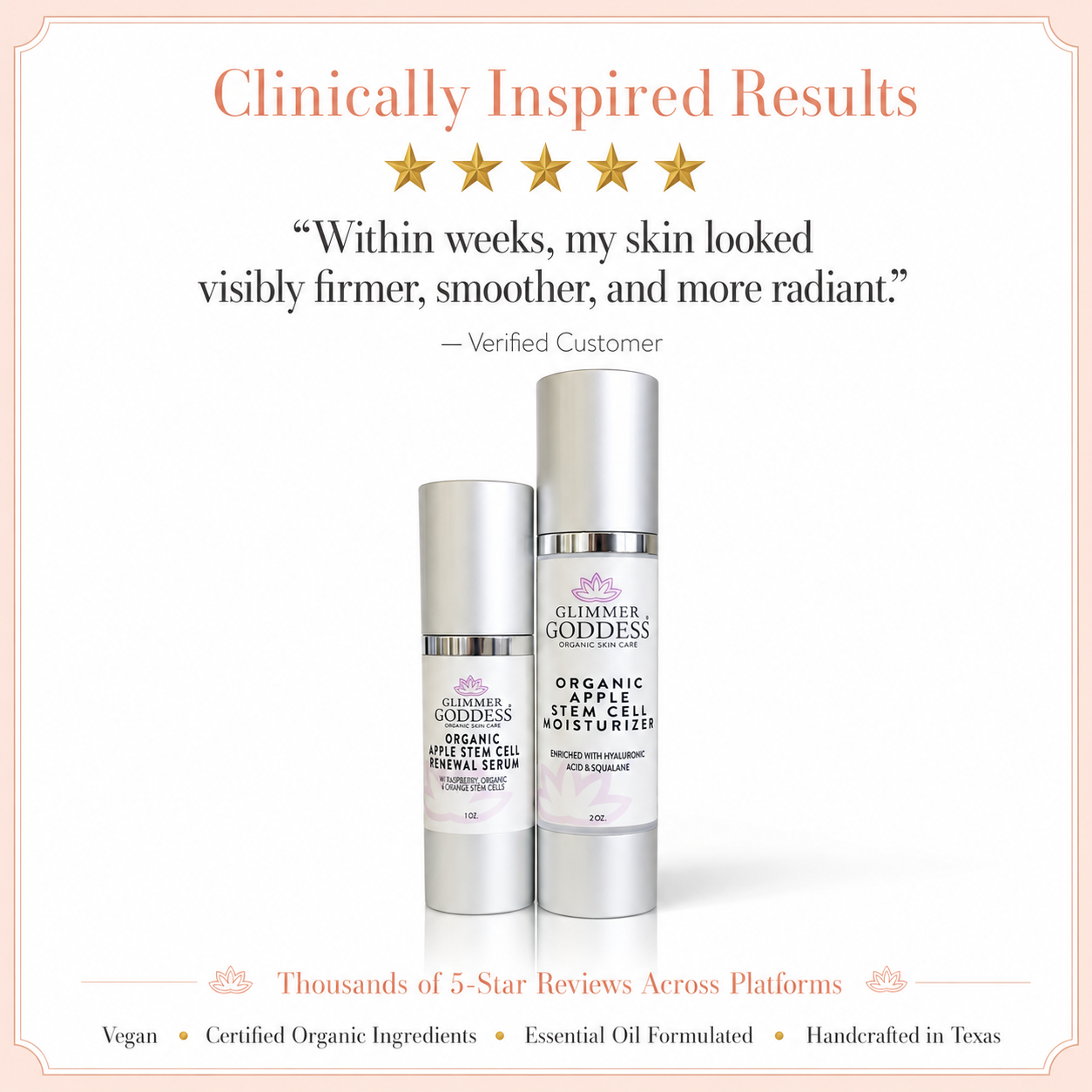 Cellular Renewal Duo – Apple Stem Cell Serum + Moisturizer - Trending Wellness Store