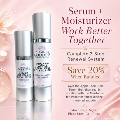 Cellular Renewal Duo – Apple Stem Cell Serum + Moisturizer - Trending Wellness Store