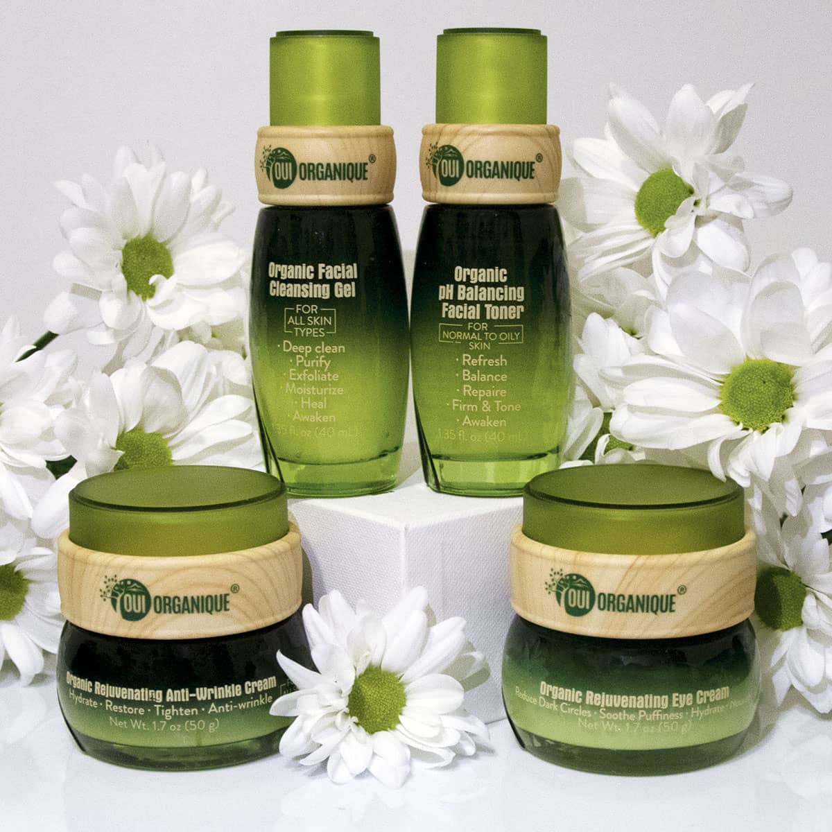 Certified Organic Anti-Aging Value-Pack Skincare Set - Trending Wellness Store
