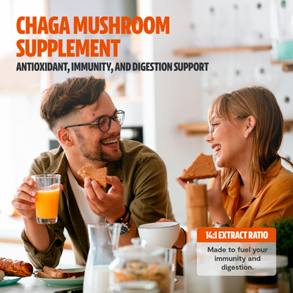 Chaga Mushroom Extract Capsules - Trending Wellness Store