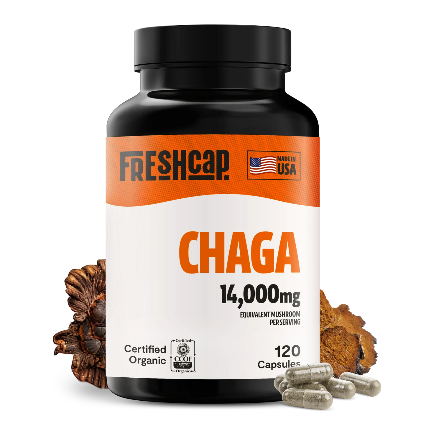 Chaga Mushroom Extract Capsules - Trending Wellness Store