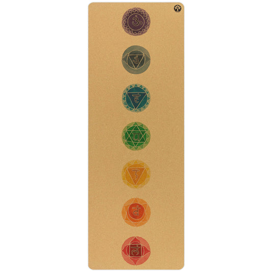 Chakras Aura Cork Yoga Mat - Trending Wellness Store