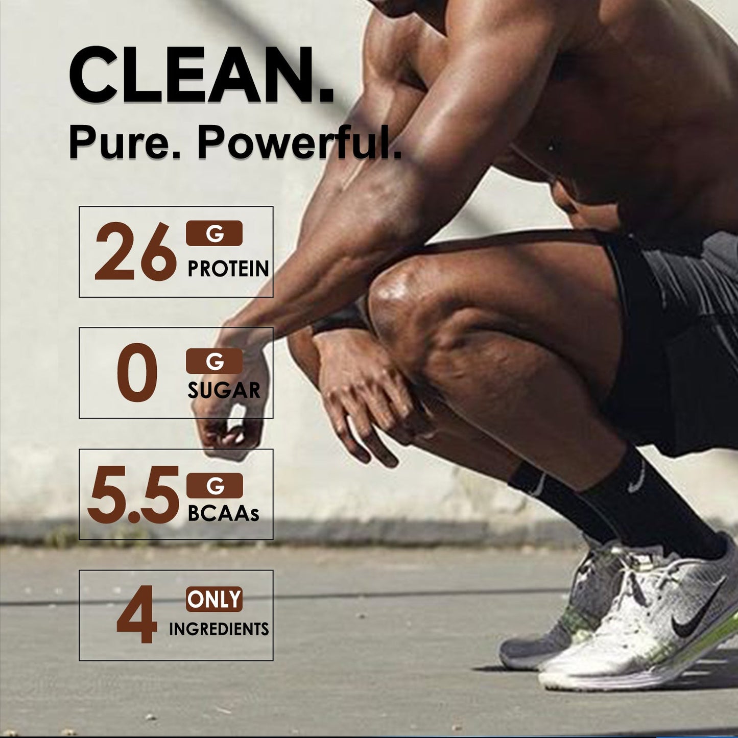 Chocolate Protein Powder, Whey Protein Isolate, 25G Protein/Serving - Trending Wellness Store