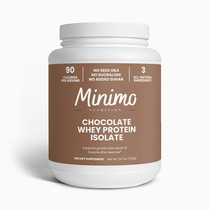 Chocolate Whey Isolate Protein Powder, 1.54 lbs - Trending Wellness Store