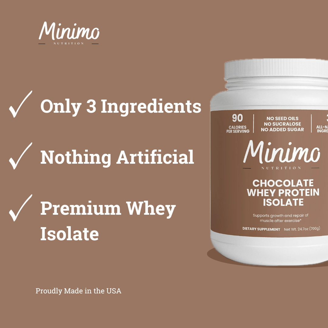 Chocolate Whey Isolate Protein Powder, 1.54 lbs - Trending Wellness Store