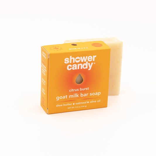 Citrus Burst Goat Milk Bar Soap – Refreshing Hydrating Cleanse - Trending Wellness Store