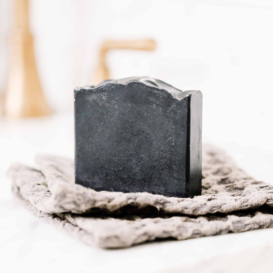 Clarifying Charcoal Bar Handmade Tallow and Goat Milk Soap Bar - Trending Wellness Store