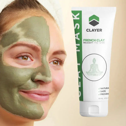 Clay Mask - 4FL.OZ. - Anti Aging - Ready-to-Use healing clay - Facial Care - Trending Wellness Store