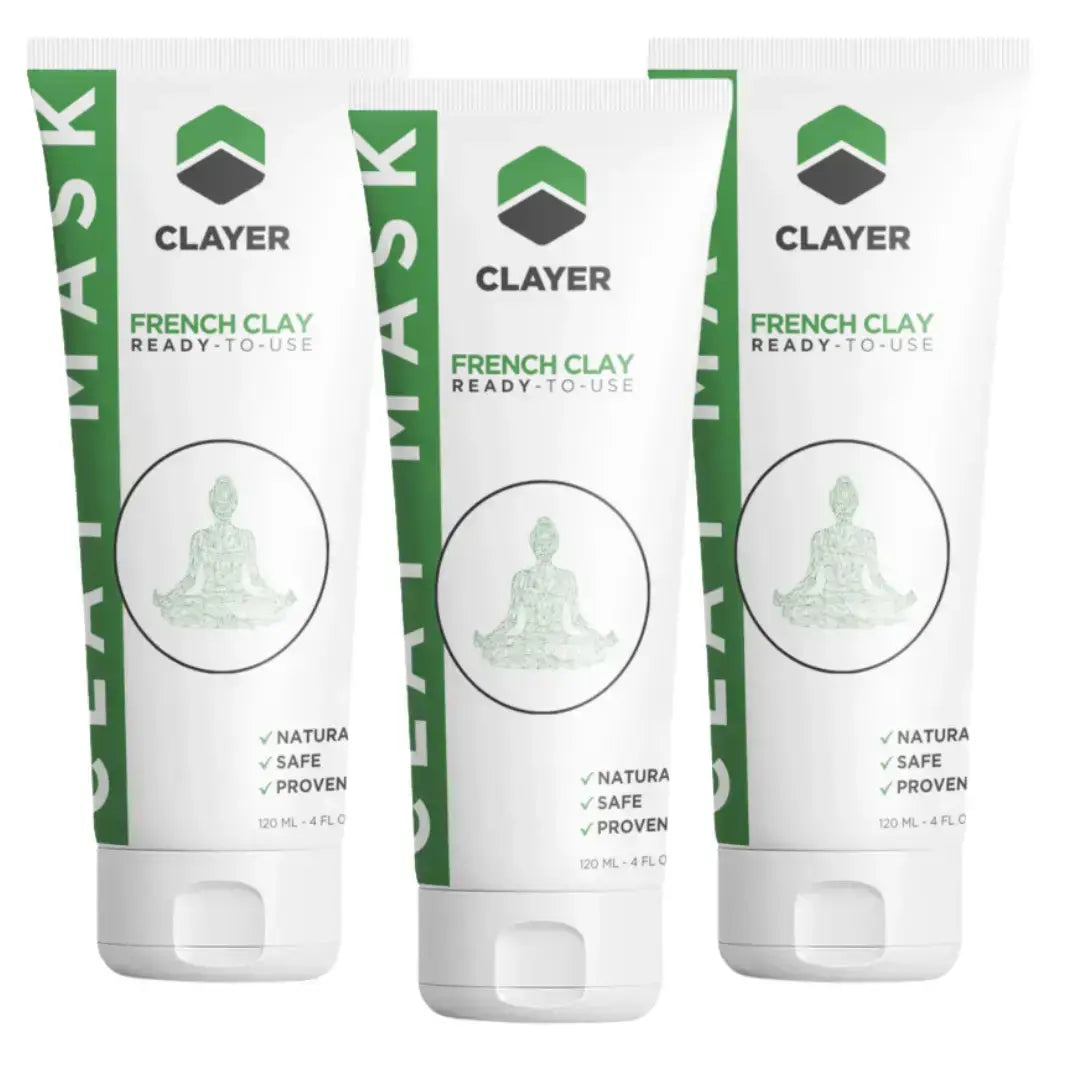 Clay Mask - 4FL.OZ. - Anti Aging - Ready-to-Use healing clay - Facial Care - Trending Wellness Store