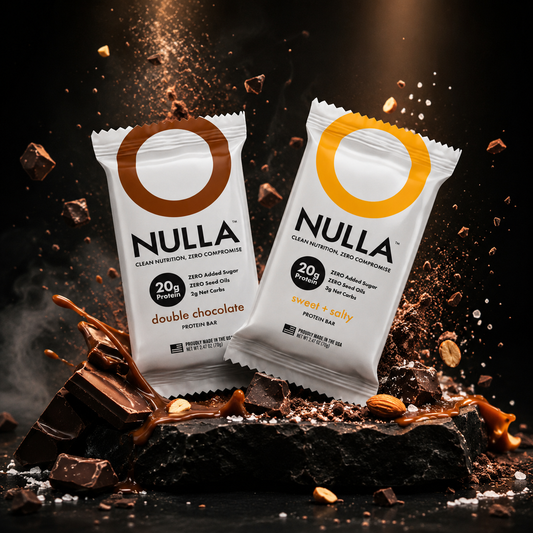 CleanForm Nutrition Nulla Protein Bar - 2 Flavors - Box of 12 - Trending Wellness Store