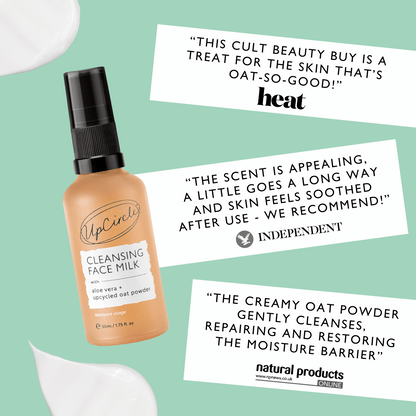 Cleansing Face Milk with Oat Powder - Travel Size - Trending Wellness Store