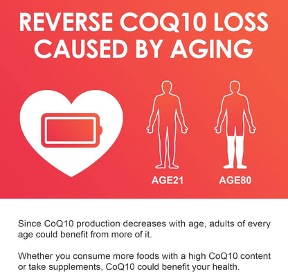 CoQ10 + PQQ + Olive Oil, 200mg, 120 Softgels - Trending Wellness Store