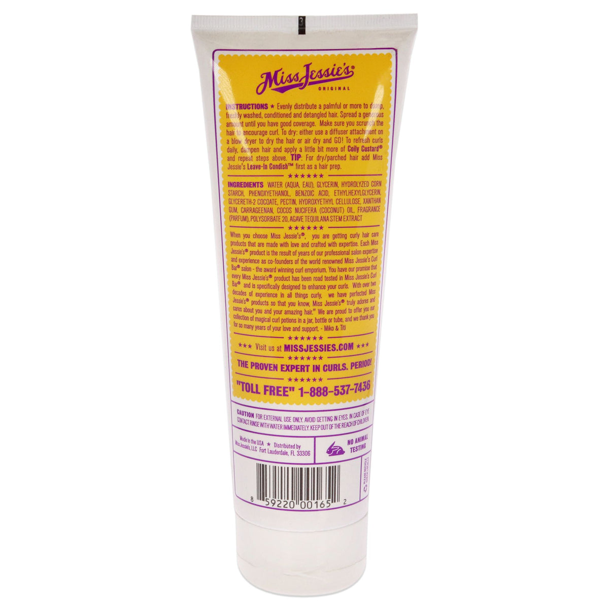 Coily Custard by Miss Jessies for Unisex - 8.5 oz Emulsion