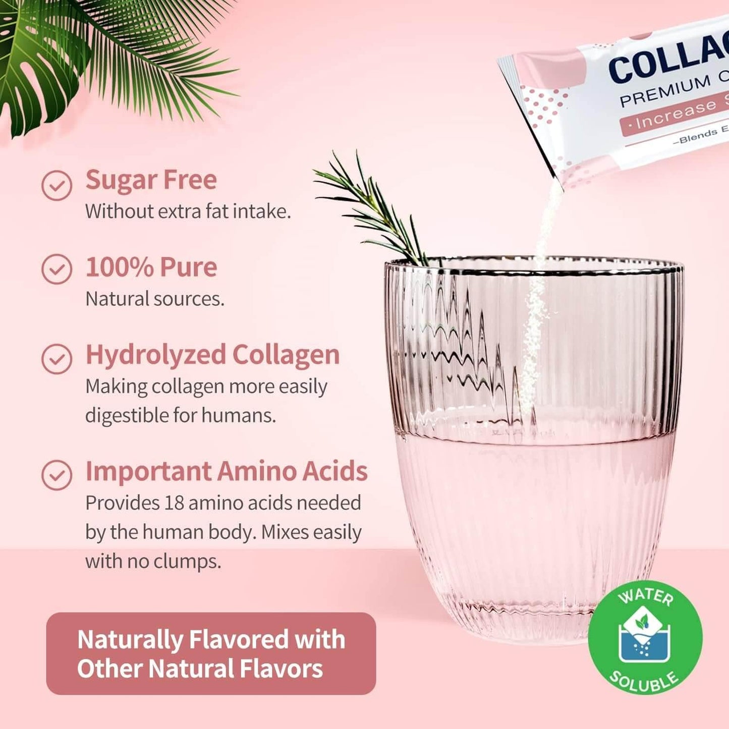 Collagen Hair, Skin & Nails Peptides, 30 Packets - Trending Wellness Store