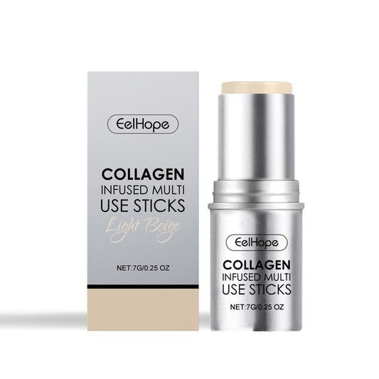 Collagen Makeup Stick Moisturizes Natural Multicolor Blush Stick - Trending Wellness Store