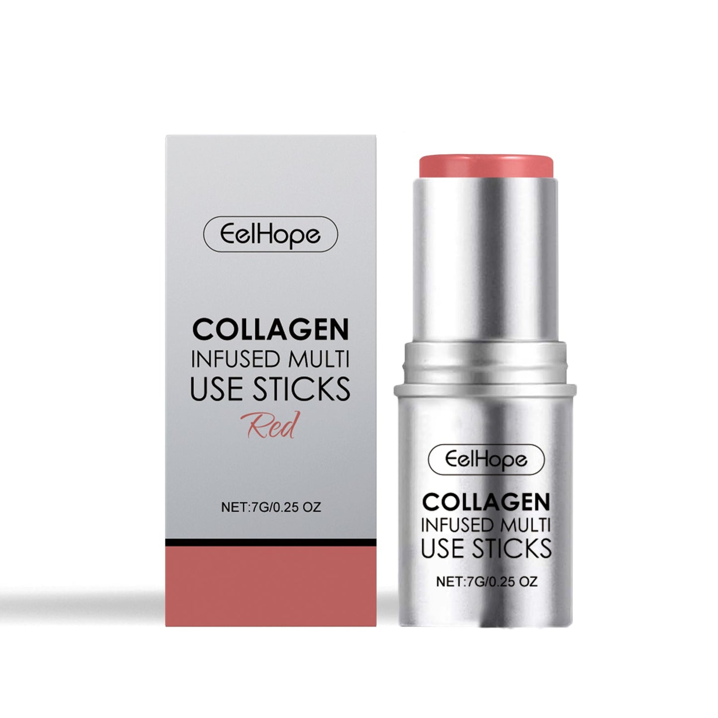 Collagen Makeup Stick Moisturizes Natural Multicolor Blush Stick - Trending Wellness Store
