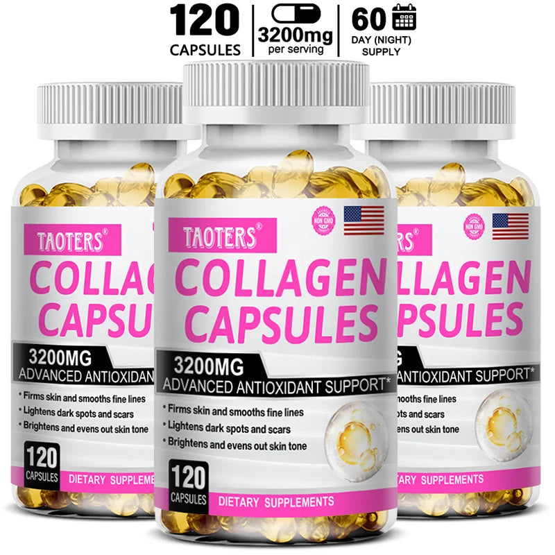 Collagen Supplements - Contains glutathione, an antioxidant that brightens and firms skin and supports healthy hair and nails - Trending Wellness Store