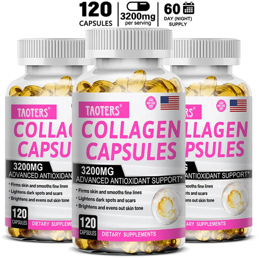 Collagen Supplements - Contains glutathione, an antioxidant that brightens and firms skin and supports healthy hair and nails - Trending Wellness Store