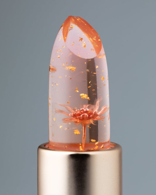 Color-Changing Flower Lip Gloss – Vegan, Gluten-Free, Hydrating Lip Balm - Trending Wellness Store