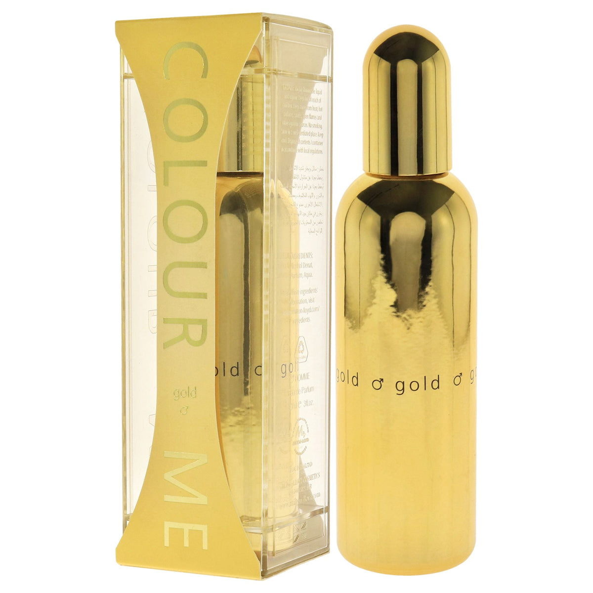 Colour Me Gold by Milton Lloyd for Men - 3 oz EDP Spray