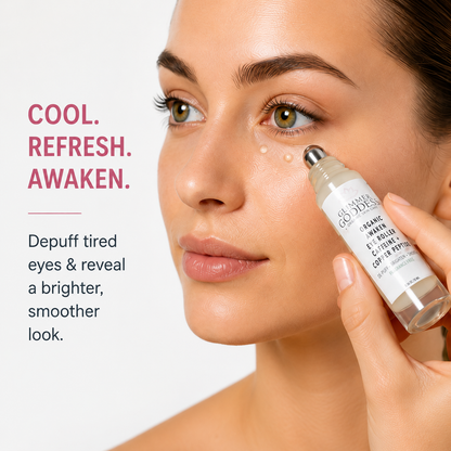 Cooling Eye Roller for Puffiness, Dark Circles & Tired-Looking Eyes - Trending Wellness Store