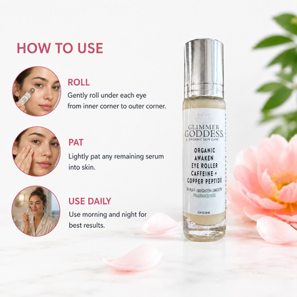 Cooling Eye Roller for Puffiness, Dark Circles & Tired-Looking Eyes - Trending Wellness Store