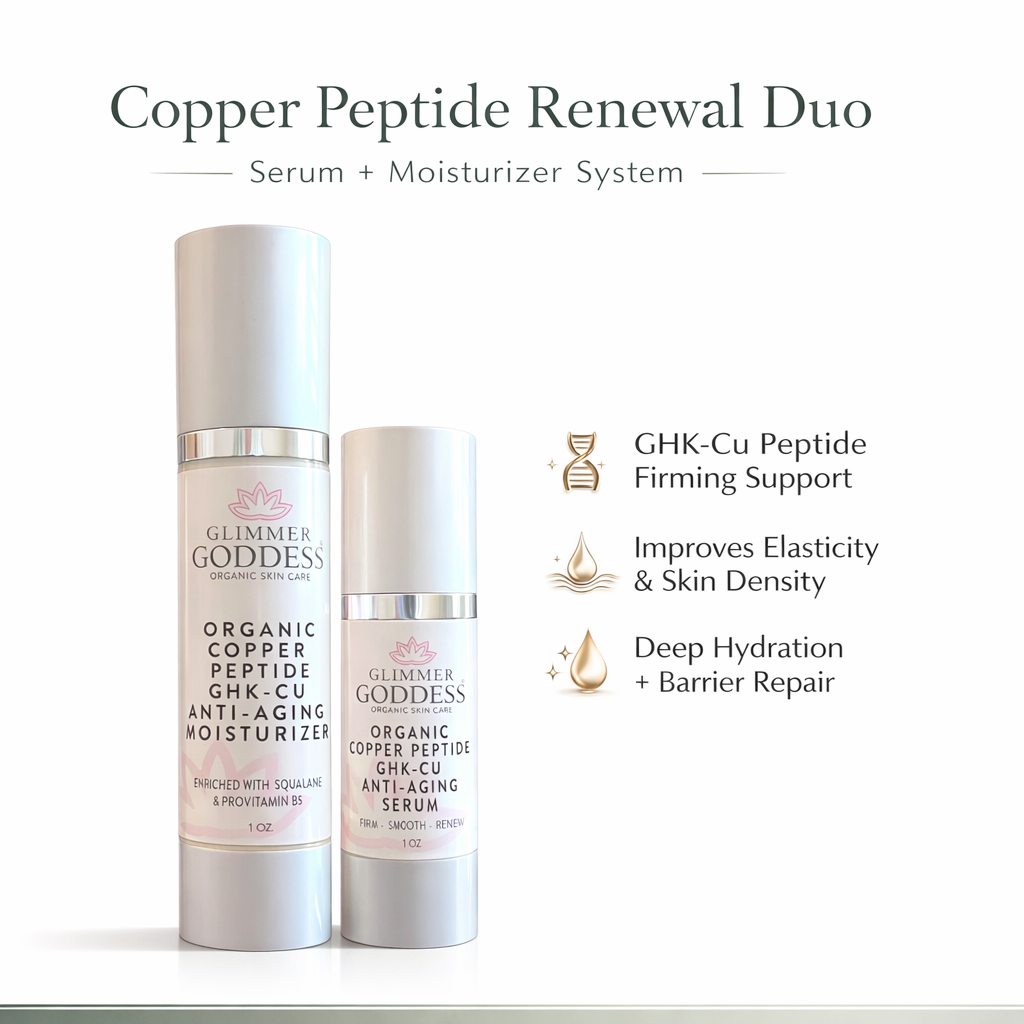 Copper Peptide Duo – Anti-Aging Serum & Moisturizer - Trending Wellness Store