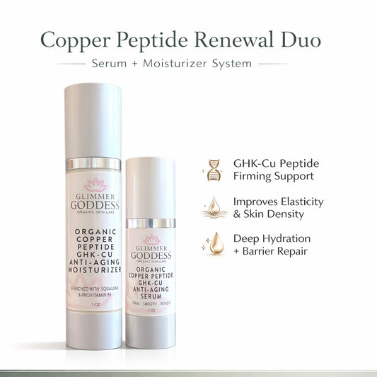 Copper Peptide Duo – Anti-Aging Serum & Moisturizer - Trending Wellness Store