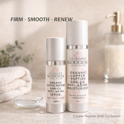 Copper Peptide Duo – Anti-Aging Serum & Moisturizer - Trending Wellness Store