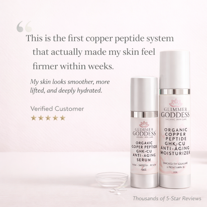 Copper Peptide Duo – Anti-Aging Serum & Moisturizer - Trending Wellness Store