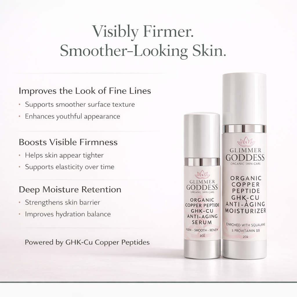 Copper Peptide Duo – Anti-Aging Serum & Moisturizer - Trending Wellness Store