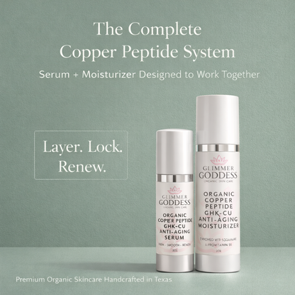 Copper Peptide Duo – Anti-Aging Serum & Moisturizer - Trending Wellness Store