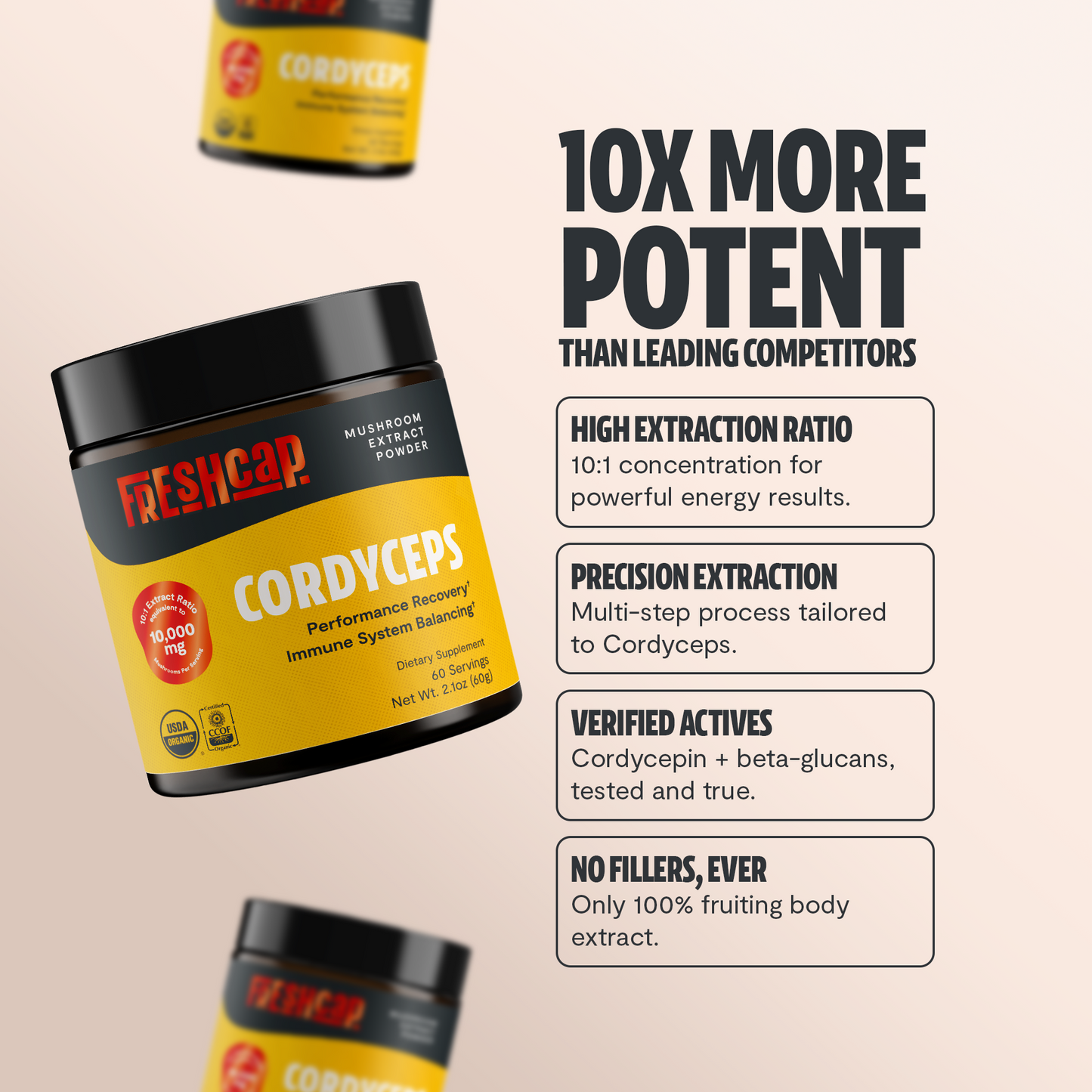 Cordyceps Mushroom Extract Powder - Trending Wellness Store