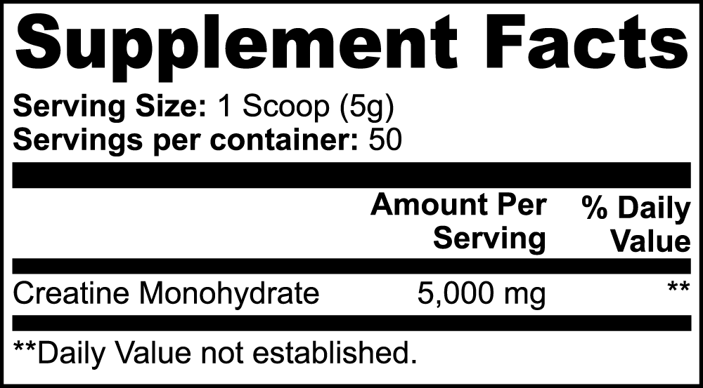 Creatine Monohydrate Powder, 8.8 oz - Trending Wellness Store