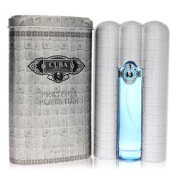 Cuba Prestige Platinum Eau De Toilette Spray By Fragluxe - Trending Wellness Store