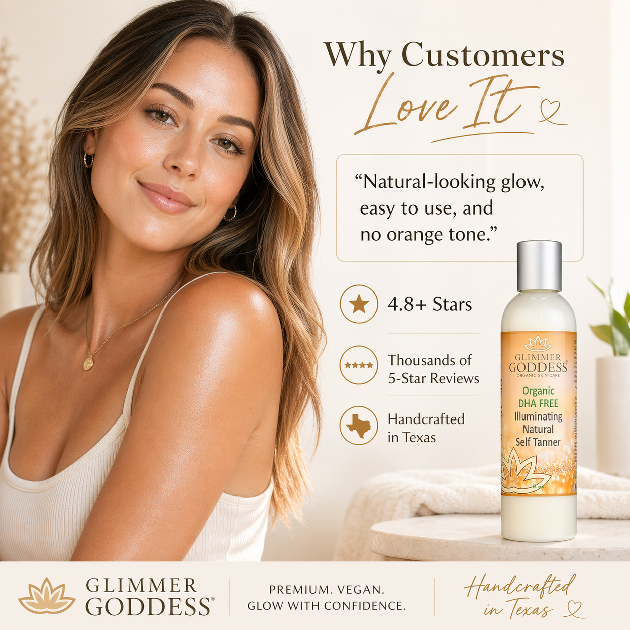 DHA-Free Self Tanner for Sensitive Skin - Trending Wellness Store