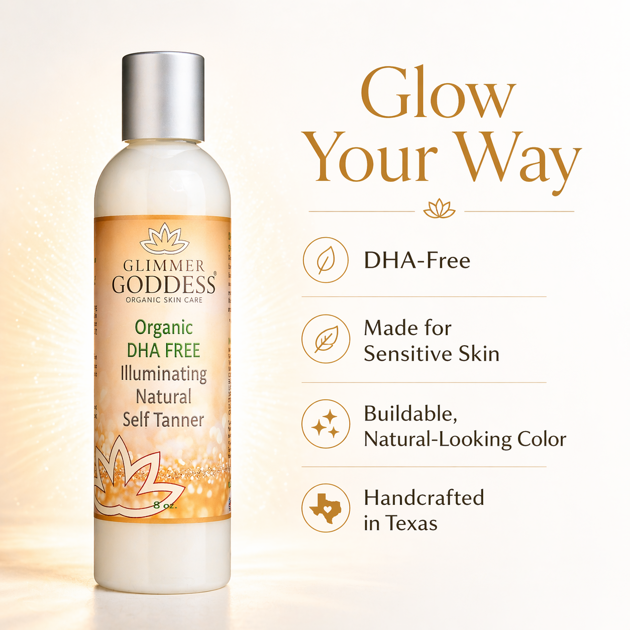 DHA-Free Self Tanner for Sensitive Skin - Trending Wellness Store