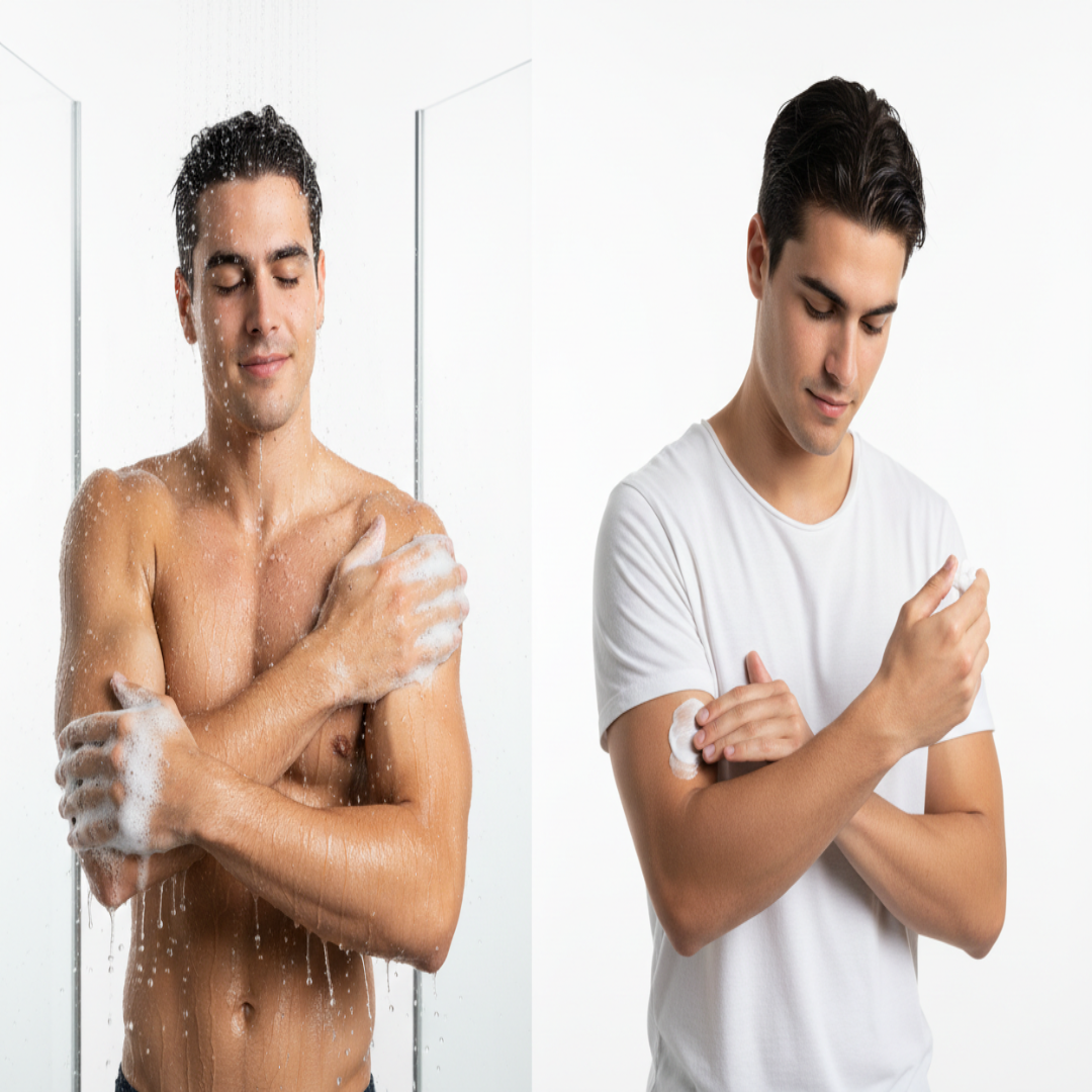 DUO BODY CARE SYSTEM FOR DRY SKIN- Six Fragrances - for Men - Trending Wellness Store