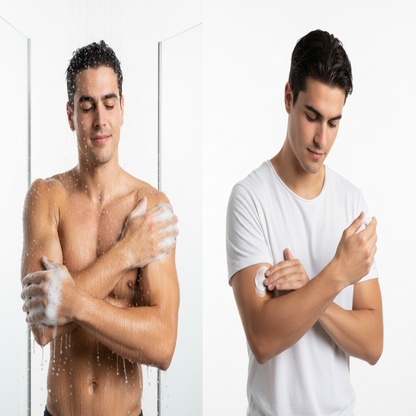 DUO BODY CARE SYSTEM FOR DRY SKIN- Six Fragrances - for Men - Trending Wellness Store