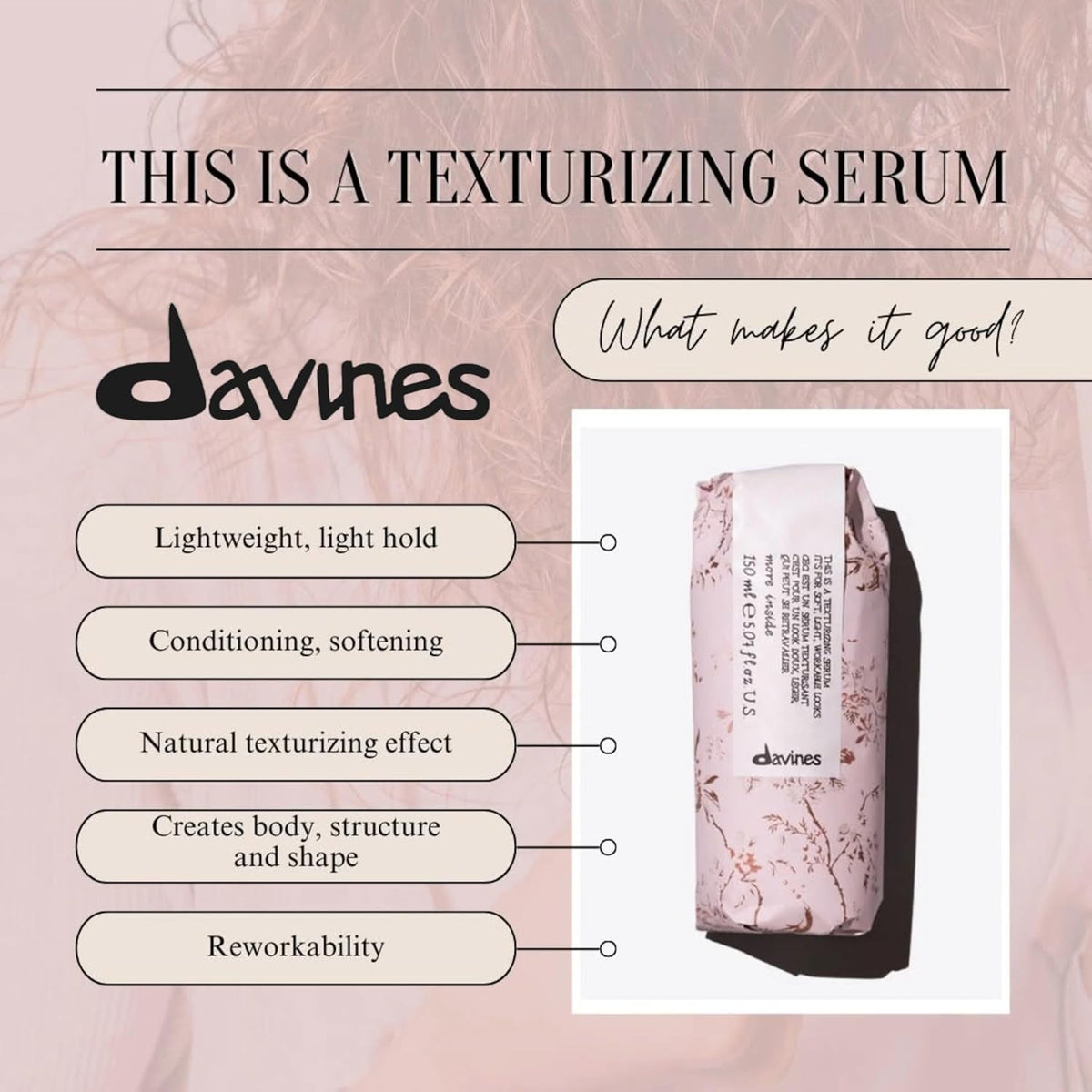 Davines This Is a Texturizing Serum 150 mL - Trending Wellness Store